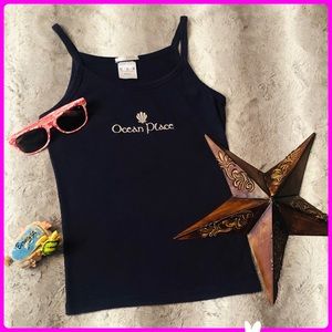 🏖Ocean Place 🏖Woman's Tank Top Navy Blue